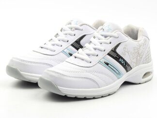 AN09-B0966-3 WHITE Полуботинки спортивные женские (искусственная кожа) размер 36