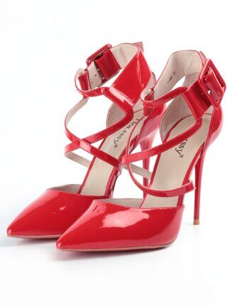 V-802 RED Туфли женские (натуральная кожа) размер 38